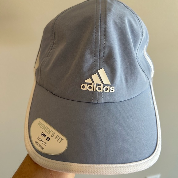 adidas Accessories - NWT ADIDAS  SUPERLITE ADJUSTABLE HAT  IN CHALK BLUE. CLIMALITE  UPF 50.